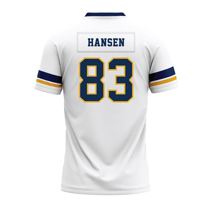 West Virginia - NCAA Football : Bryan Hansen - White Premium Football Jersey-1