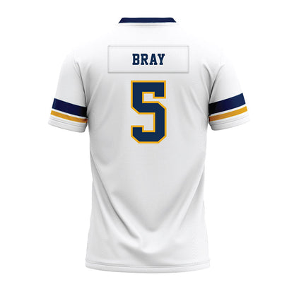 West Virginia - NCAA Football : Jaden Bray - White Premium Football Jersey-1