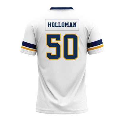 West Virginia - NCAA Football : Harper Holloman - White Premium Football Jersey-1