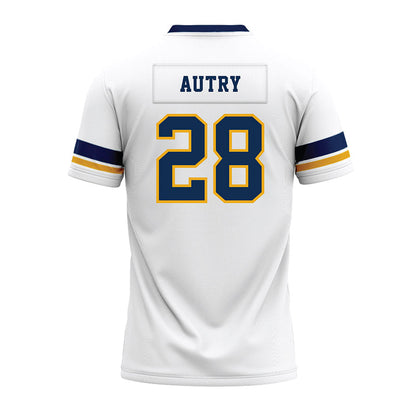 West Virginia - NCAA Football : Lawrence Autry - White Premium Football Jersey-1