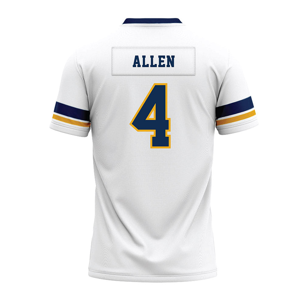 West Virginia - NCAA Football : Damun Allen - White Premium Football Jersey-1