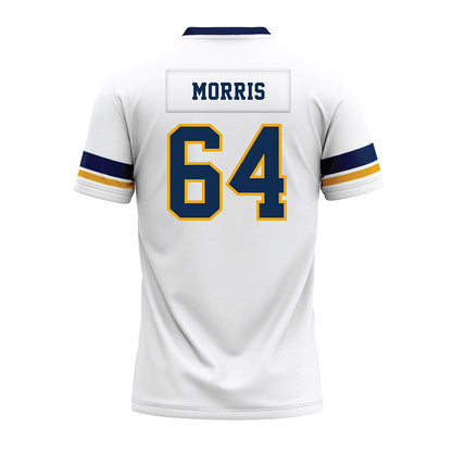 West Virginia - NCAA Football : Rhett Morris - White Premium Football Jersey-1