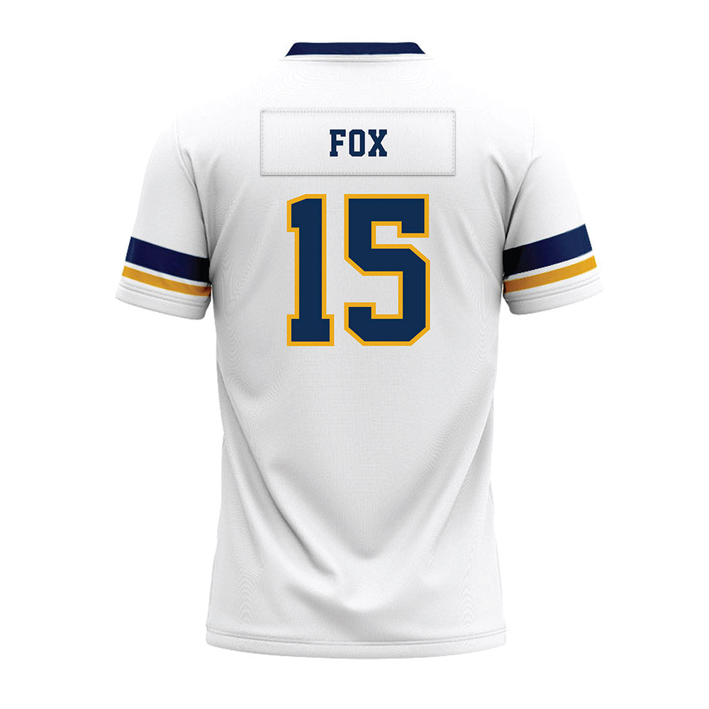 West Virginia - NCAA Football : Scotty Fox - White Premium Football Jersey-1