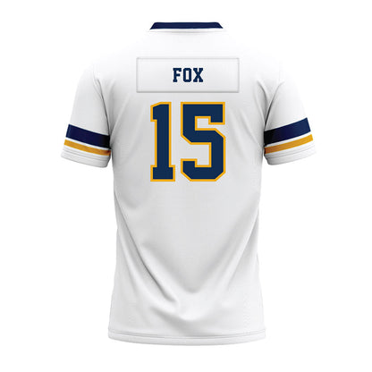 West Virginia - NCAA Football : Scotty Fox - White Premium Football Jersey-1