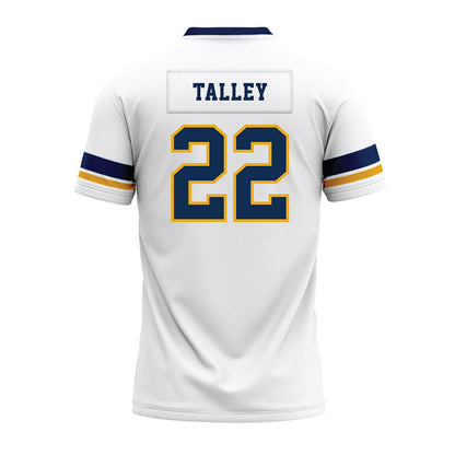 West Virginia - NCAA Football : Christopher Talley - White Premium Football Jersey-1