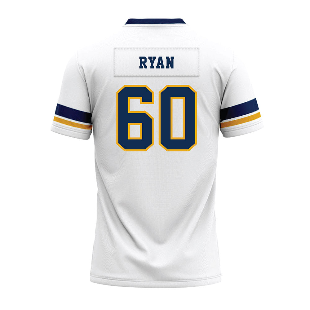 West Virginia - NCAA Football : Gabriel Ryan - White Premium Football Jersey-1