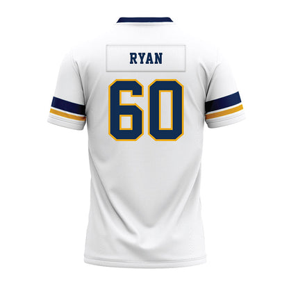 West Virginia - NCAA Football : Gabriel Ryan - White Premium Football Jersey-1