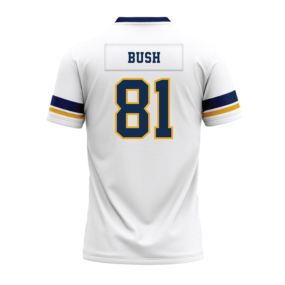 West Virginia - NCAA Football : Kade Bush - White Premium Football Jersey-1