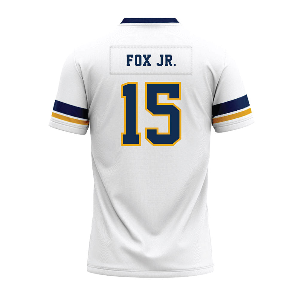 West Virginia - NCAA Football : Scotty Fox Jr. - White Premium Football Jersey-1