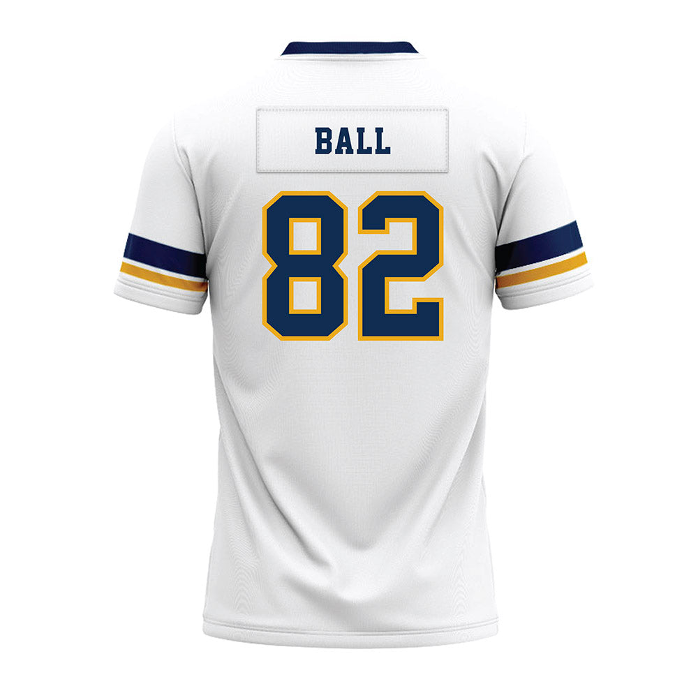 West Virginia - NCAA Football : Cam Ball - White Premium Football Jersey-1