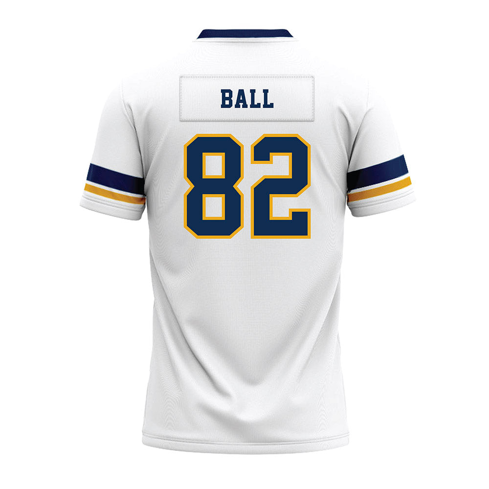 West Virginia - NCAA Football : Cam Ball - White Premium Football Jersey-1