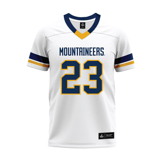 West Virginia - NCAA Football : Emory Snyder - White Premium Football Jersey-0