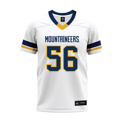 West Virginia - NCAA Football : Lamarcus Dillard - White Premium Football Jersey-0
