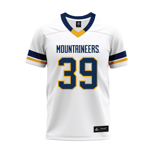 West Virginia - NCAA Football : Peter Notaro - White Premium Football Jersey-0