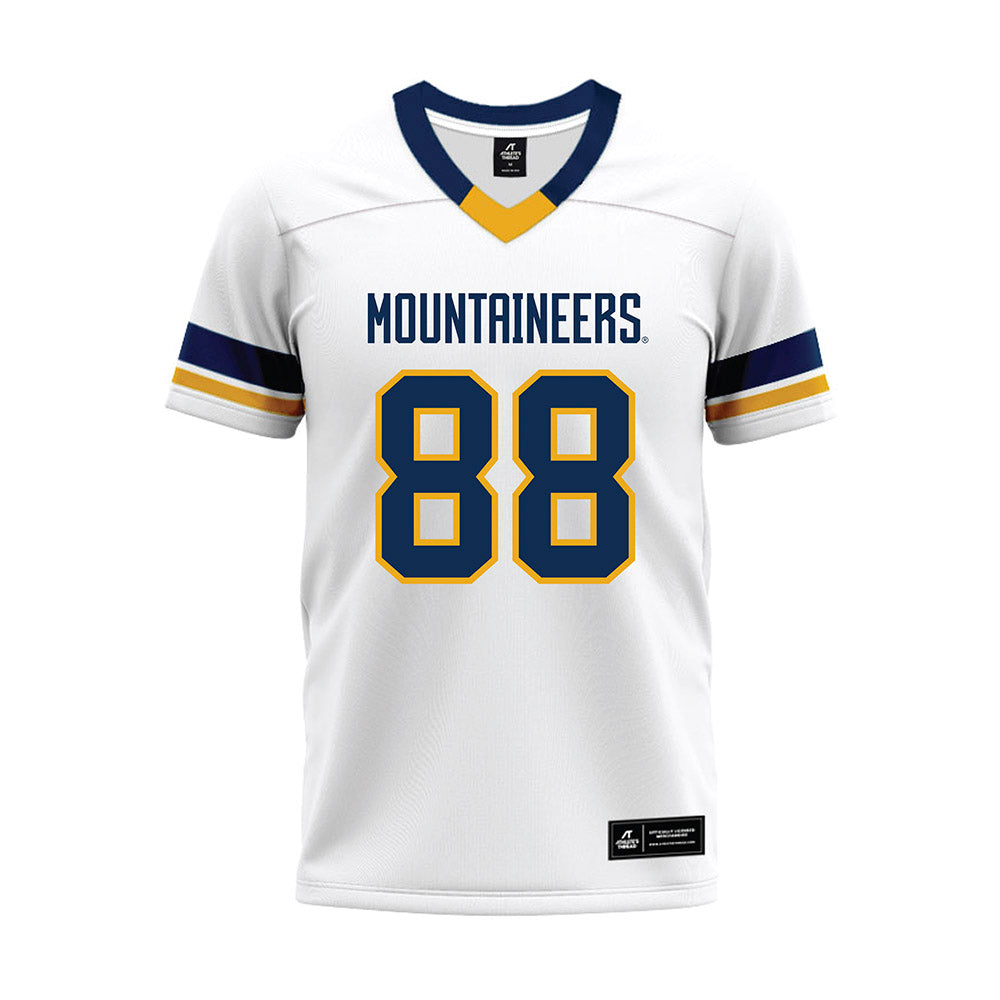 West Virginia - NCAA Football : Sam Hamilton - White Premium Football Jersey-0