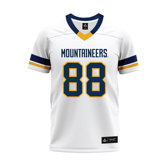 West Virginia - NCAA Football : Sam Hamilton - White Premium Football Jersey-0