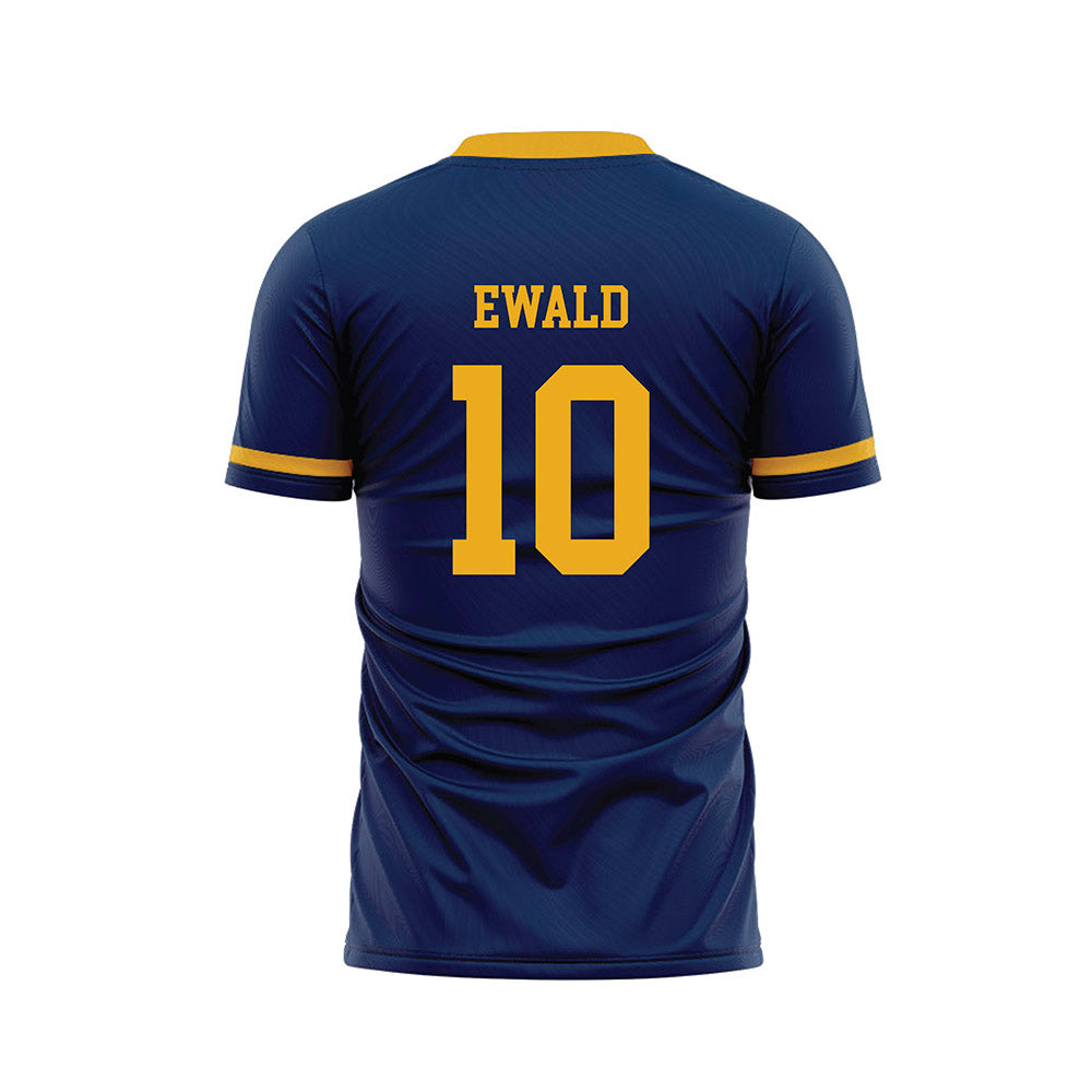 West Virginia - NCAA Men's Soccer : Felix Ewald - Home Soccer Jersey-1