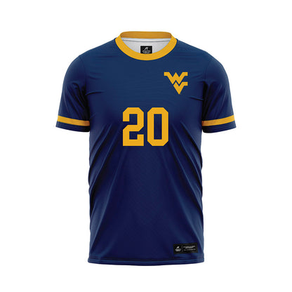 West Virginia - NCAA Men's Soccer : Thomas Bowe - Home Soccer Jersey-0