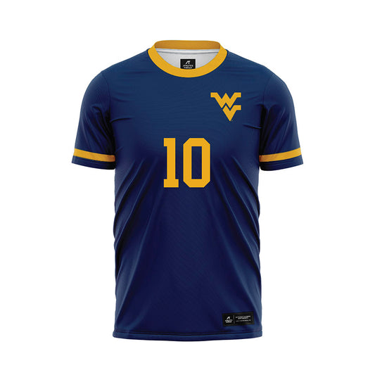 West Virginia - NCAA Men's Soccer : Felix Ewald - Home Soccer Jersey-0