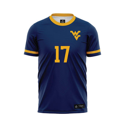 West Virginia - NCAA Men's Soccer : Jacob Redenfors - Home Soccer Jersey-0