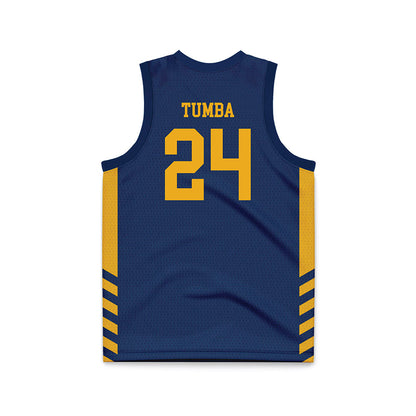 West Virginia - NCAA Women's Basketball : Divine Tumba - Home Basketball Jersey-1