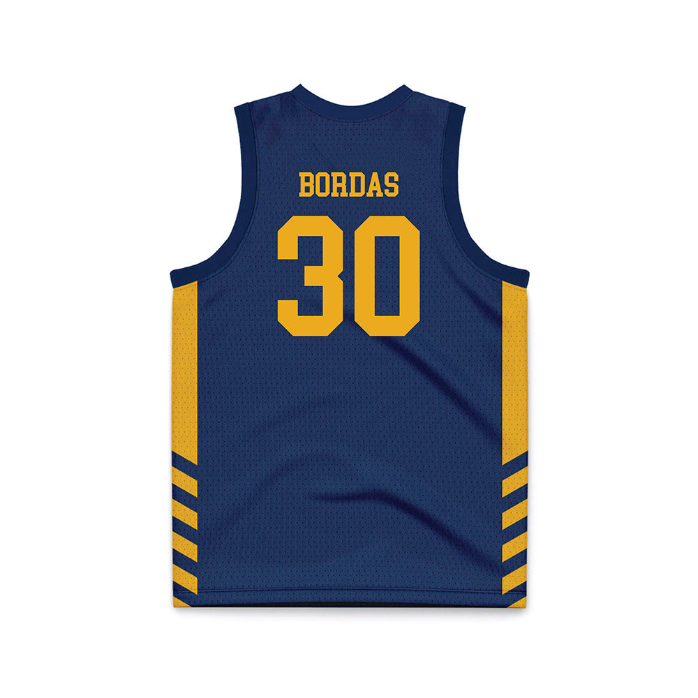 West Virginia - NCAA Women's Basketball : Alexis Bordas - Home Basketball Jersey-1
