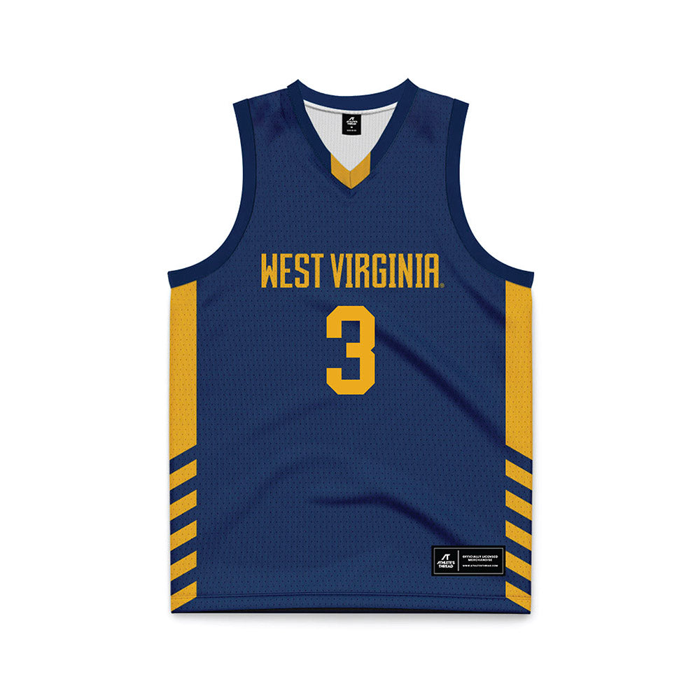 West Virginia - NCAA Women's Basketball : Gia Cooke - Home Basketball Jersey-0