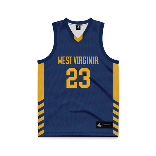 West Virginia - NCAA Women's Basketball : Marya Hudgins - Home Basketball Jersey-0