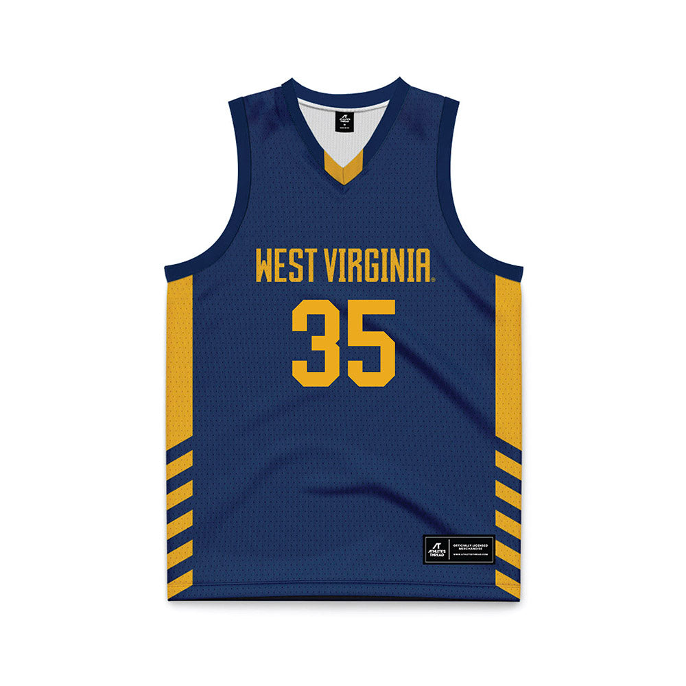 West Virginia - NCAA Women's Basketball : Zahirah Walton - Home Basketball Jersey-0