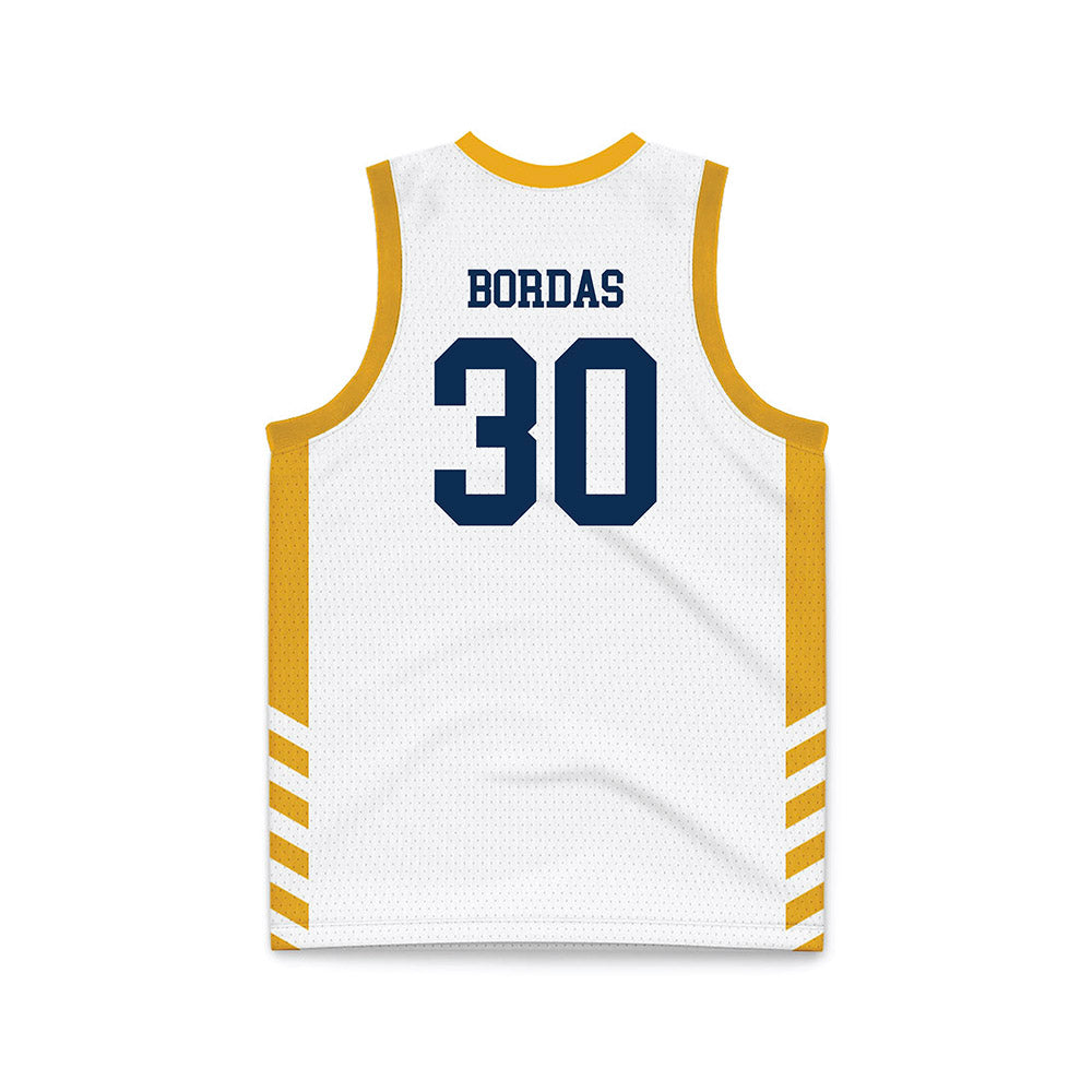 West Virginia - NCAA Women's Basketball : Alexis Bordas - Away Fashion Basketball Jersey-1