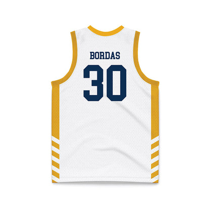 West Virginia - NCAA Women's Basketball : Alexis Bordas - Away Fashion Basketball Jersey-1
