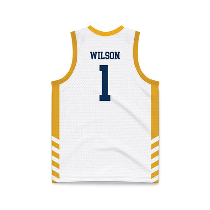West Virginia - NCAA Women's Basketball : Nylah Wilson - Away Fashion Basketball Jersey-1
