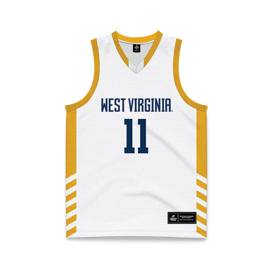 West Virginia - NCAA Women's Basketball : Skylar Forbes - Away Fashion Basketball Jersey-0