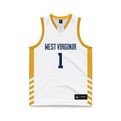 West Virginia - NCAA Women's Basketball : Nylah Wilson - Away Fashion Basketball Jersey-0