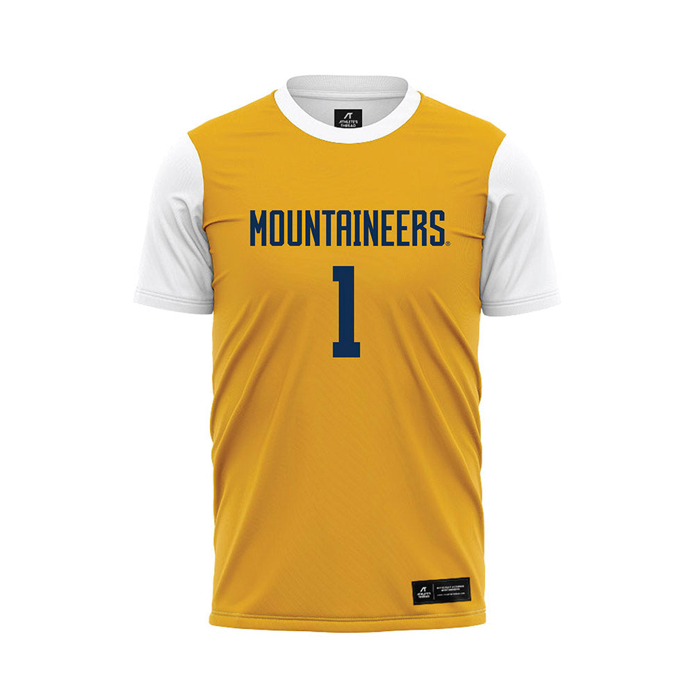 West Virginia - NCAA Women's Soccer : Bailey Herfurth - Soccer Jersey-0