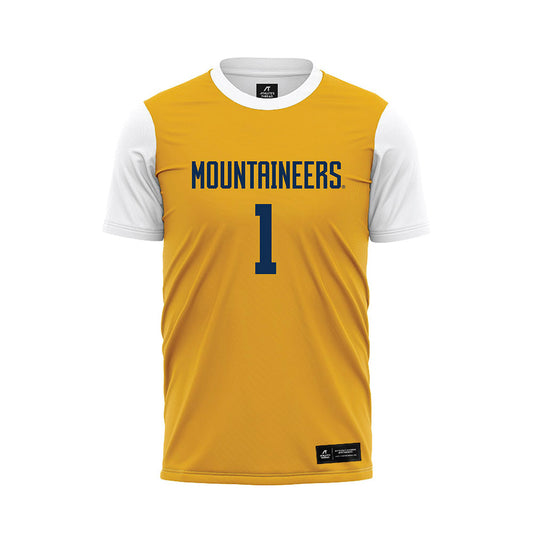 West Virginia - NCAA Women's Soccer : Bailey Herfurth - Soccer Jersey-0