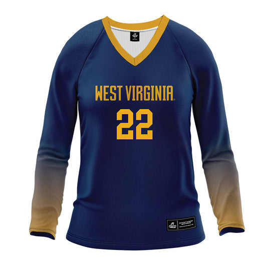 West Virginia - NCAA Women's Volleyball : Maddy McGath - Home Volleyball Jersey-0