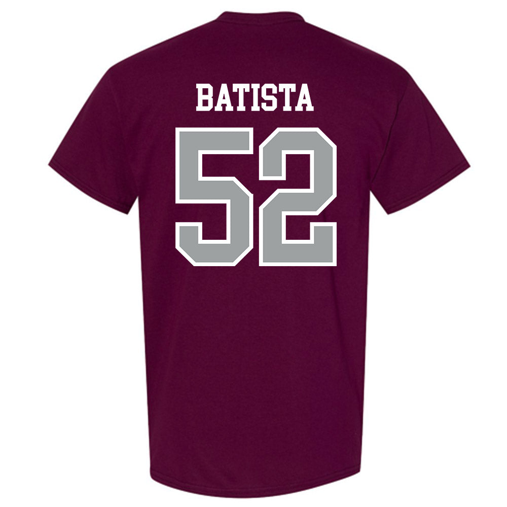 Texas A&M - NCAA Baseball : Elijah Batista - Sports Shersey T-Shirt-1