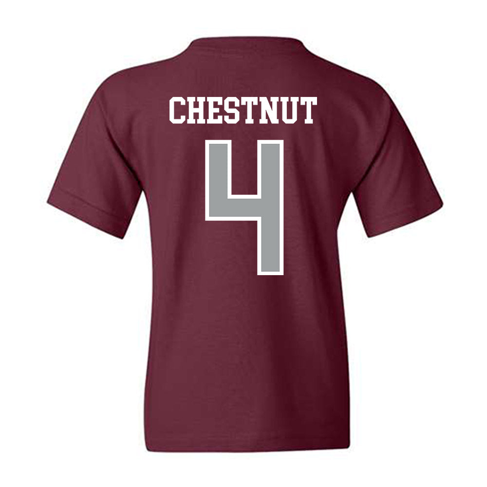 Texas A&M - NCAA Baseball : Travis Chestnut - Sports Shersey Youth T-Shirt-1