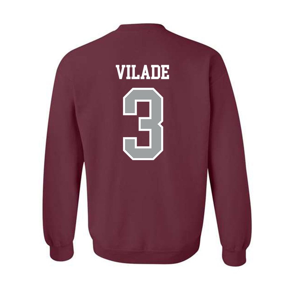 Texas A&M - NCAA Baseball : Trent Vilade - Sports Shersey Crewneck Sweatshirt-1