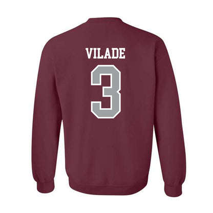 Texas A&M - NCAA Baseball : Trent Vilade - Sports Shersey Crewneck Sweatshirt-1
