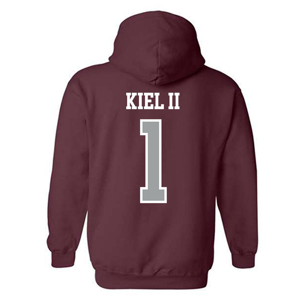 Texas A&M - NCAA Baseball : Terrence Kiel II - Sports Shersey Hooded Sweatshirt-1