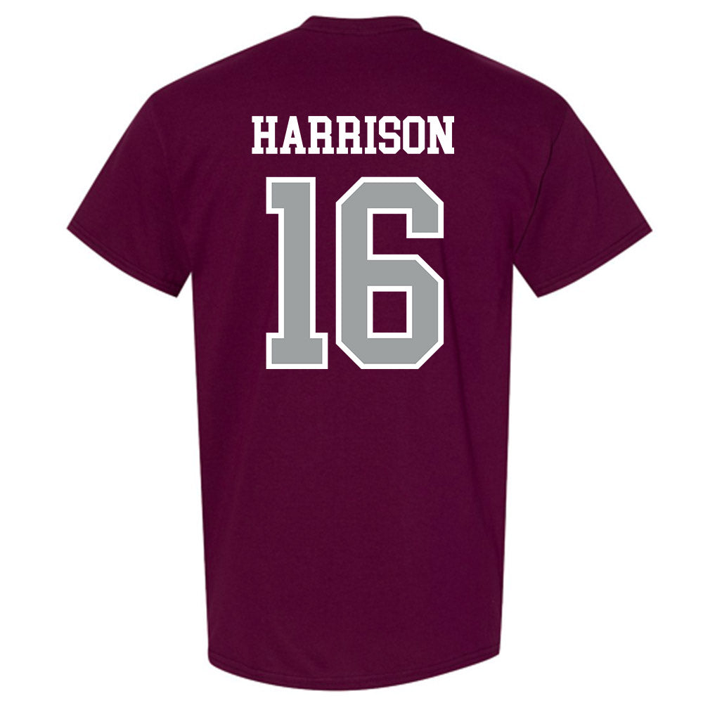 Texas A&M - NCAA Baseball : Bear Harrison - Sports Shersey T-Shirt-1