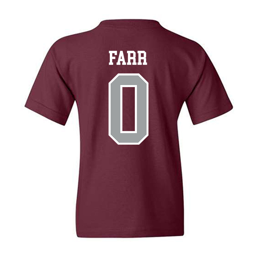 Texas A&M - NCAA Baseball : Sawyer Farr - Sports Shersey Youth T-Shirt-1