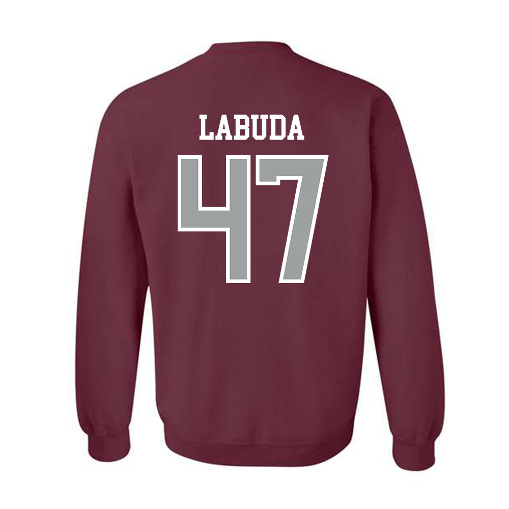 Texas A&M - NCAA Baseball : Blake Labuda - Sports Shersey Crewneck Sweatshirt-1