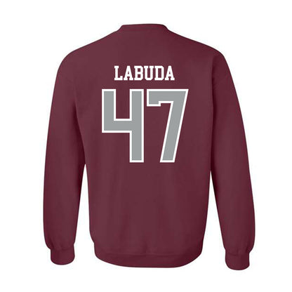 Texas A&M - NCAA Baseball : Blake Labuda - Sports Shersey Crewneck Sweatshirt-1
