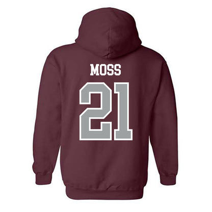 Texas A&M - NCAA Baseball : Weston Moss - Sports Shersey Hooded Sweatshirt-1