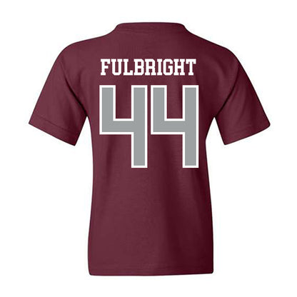 Texas A&M - NCAA Baseball : Cooper Fulbright - Sports Shersey Youth T-Shirt-1