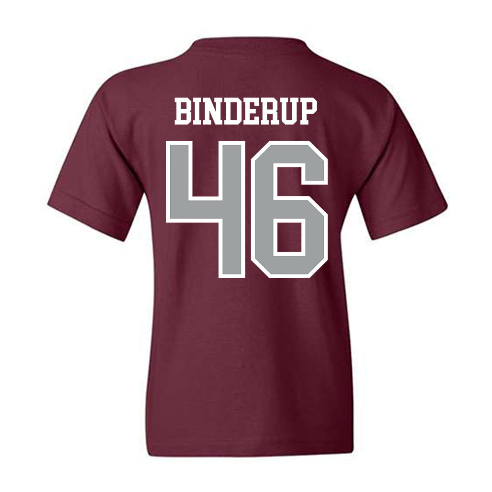 Texas A&M - NCAA Baseball : Blake Binderup - Sports Shersey Youth T-Shirt-1