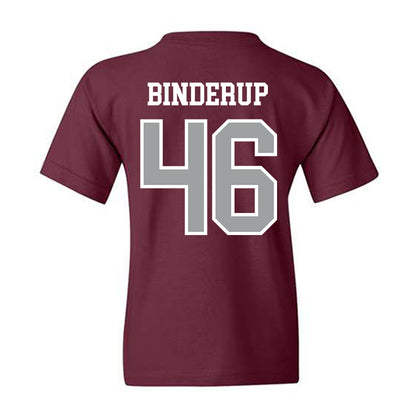 Texas A&M - NCAA Baseball : Blake Binderup - Sports Shersey Youth T-Shirt-1
